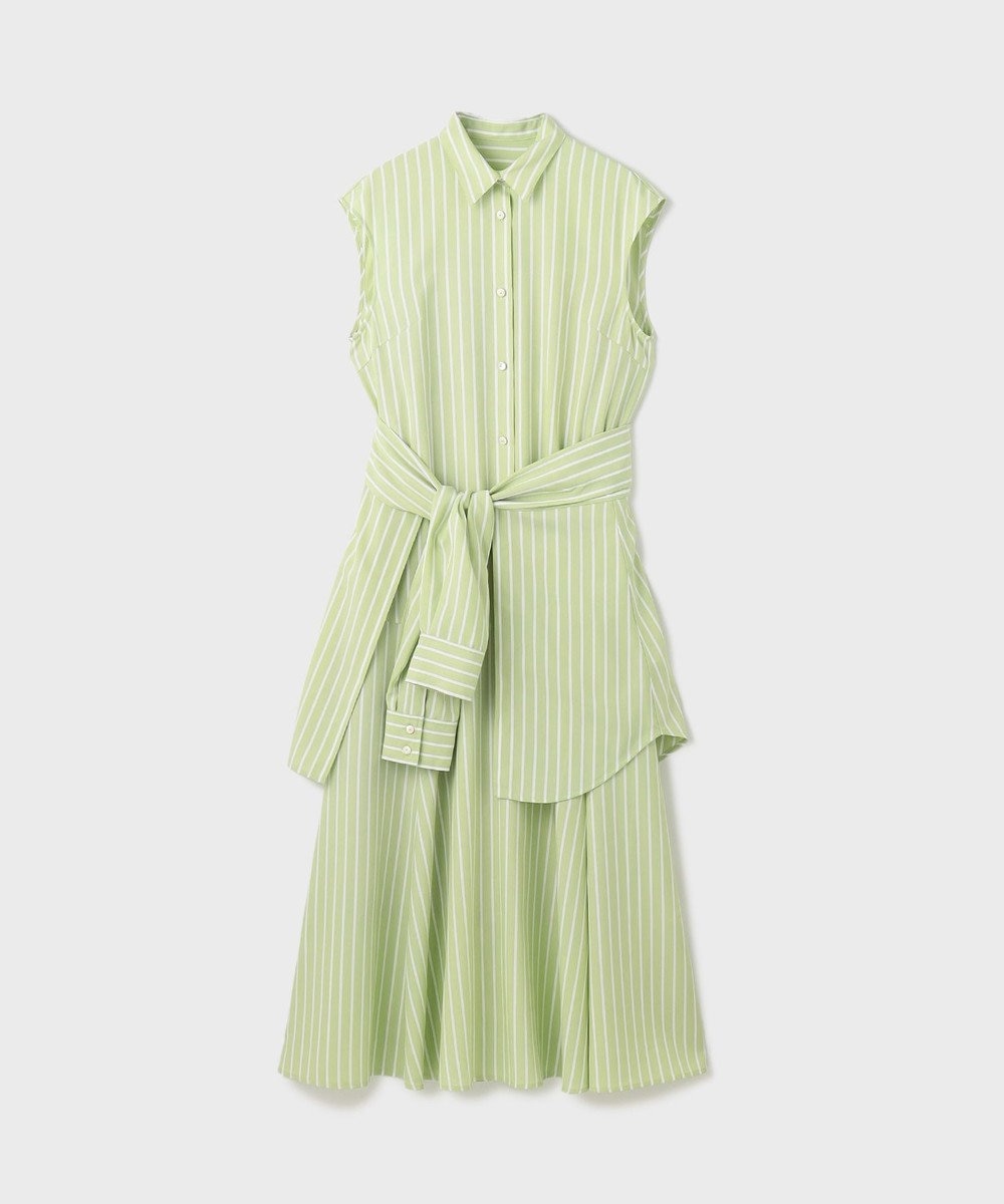 GRACE CONTINENTAL ストライプシャツワンピース