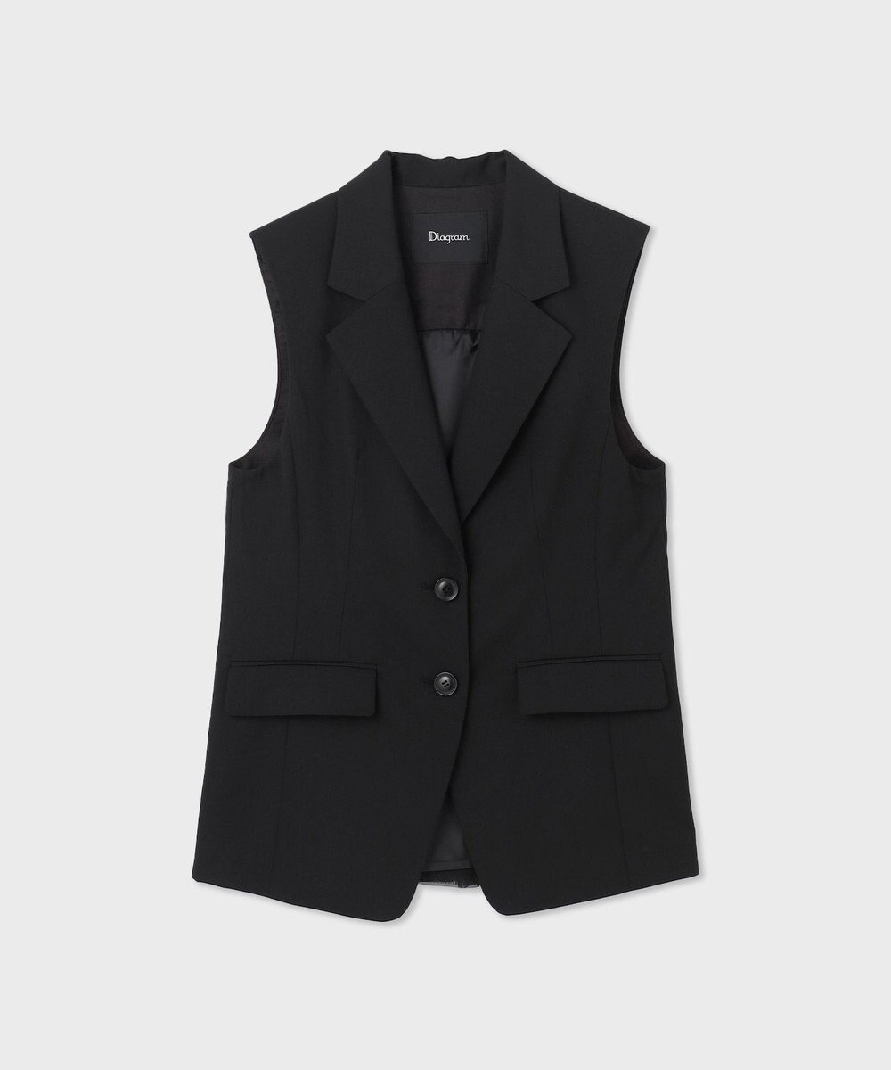 GRACE CONTINENTAL バックチュールジレ 