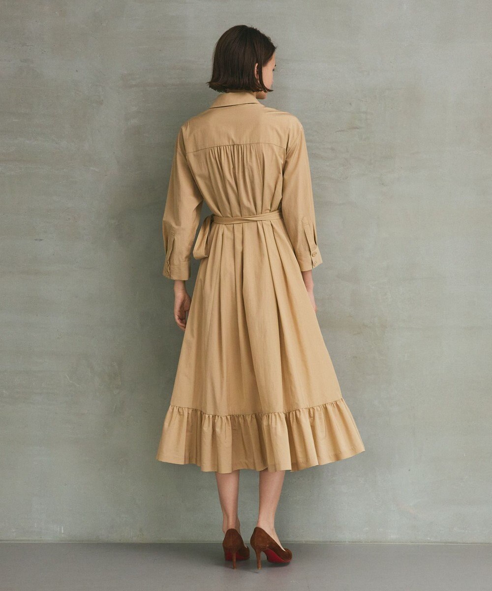 GRACE CONTINENTAL カシュクールシャツワンピース