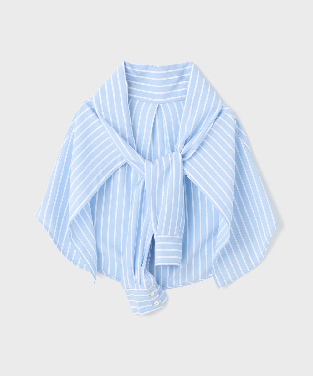 GRACE CONTINENTAL ストライプシャツワンピース