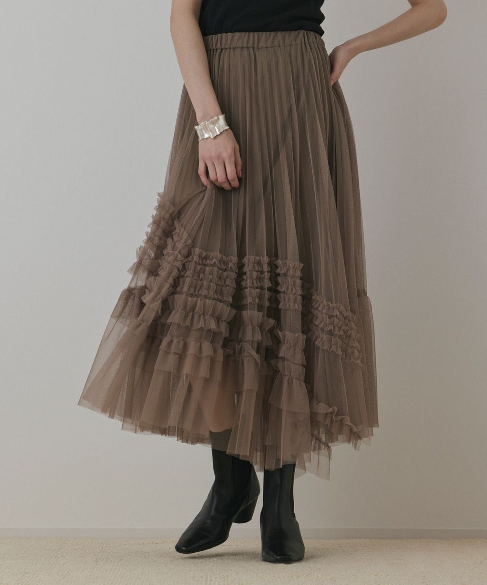 GRACE CONTINENTAL イレギュラ－チュ－ルスカート 