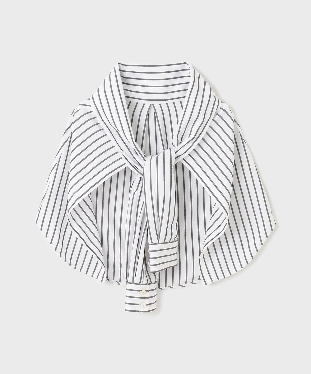 GRACE CONTINENTAL ストライプシャツワンピース