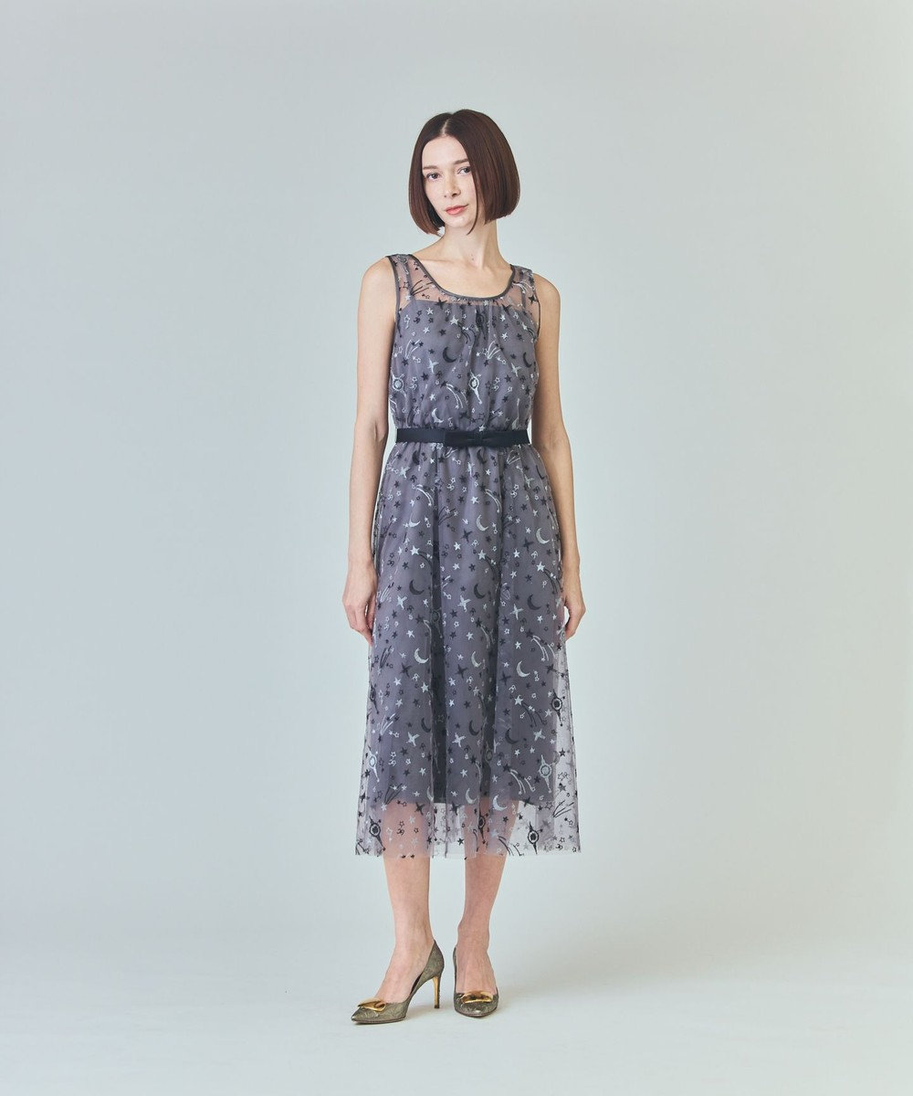 GRACE CONTINENTAL スペースembチュールドレス