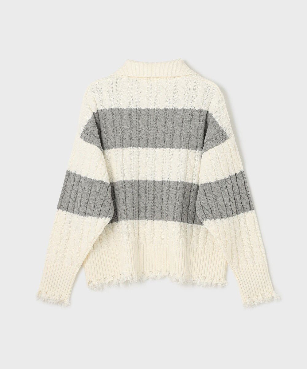 GRACE CONTINENTAL アランポロニットトップ