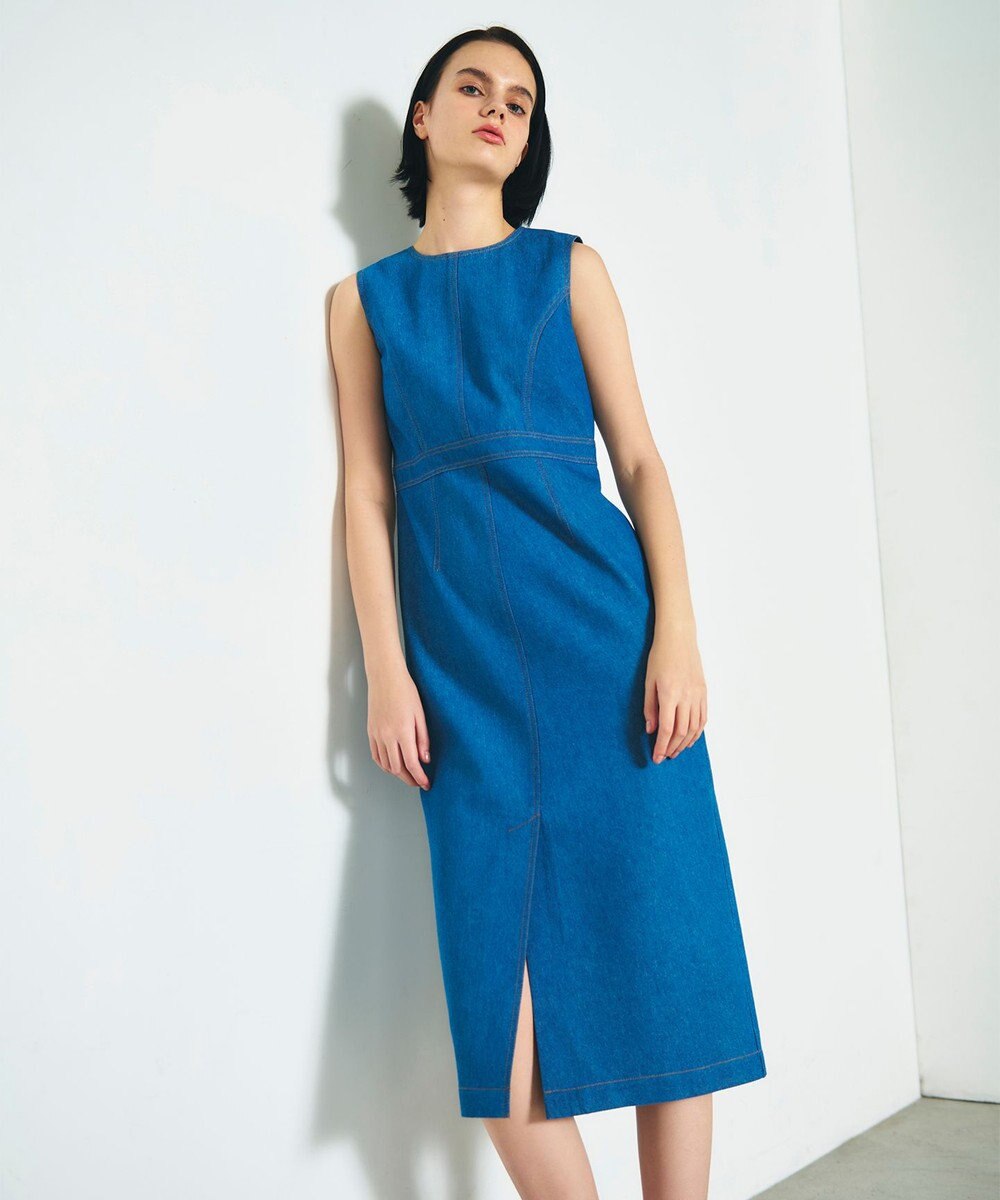 GRACE CONTINENTAL セットデニムワンピース