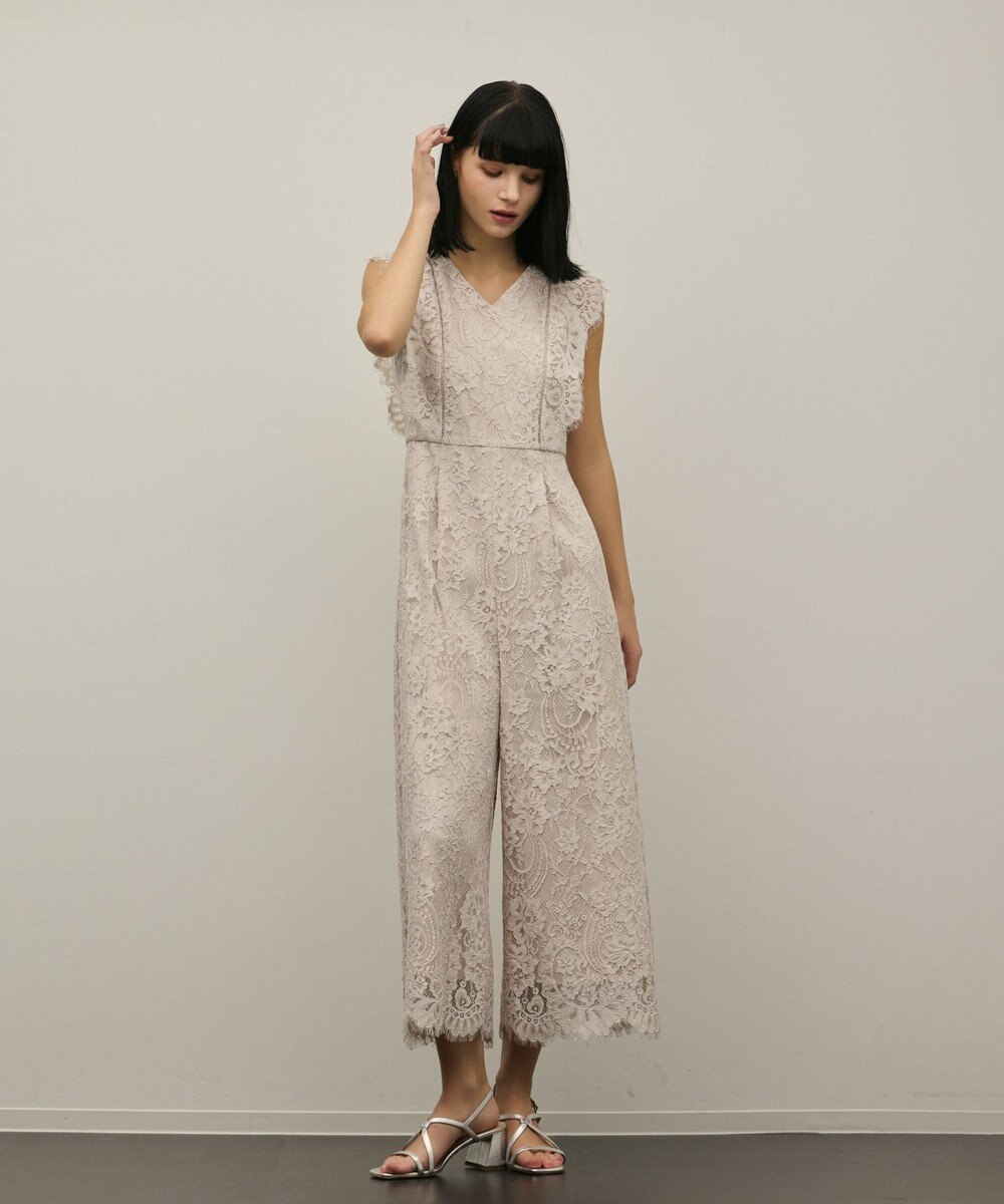 GRACE CONTINENTAL コードレースサロペット 