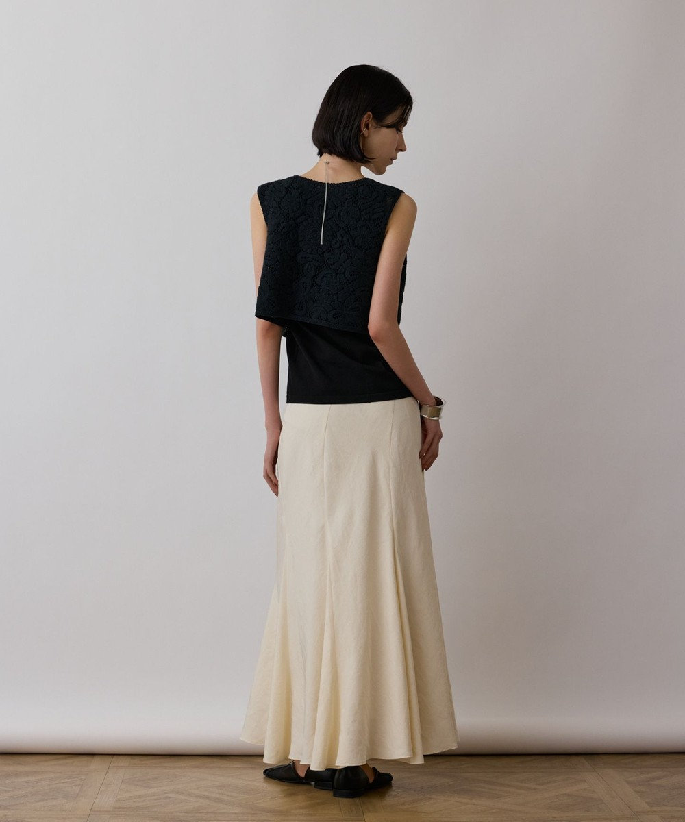 GRACE CONTINENTAL メッシュembジレ