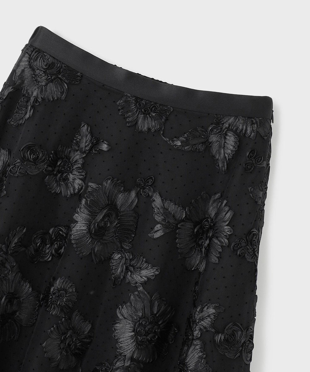 GRACE CONTINENTAL サテンコードスカート 