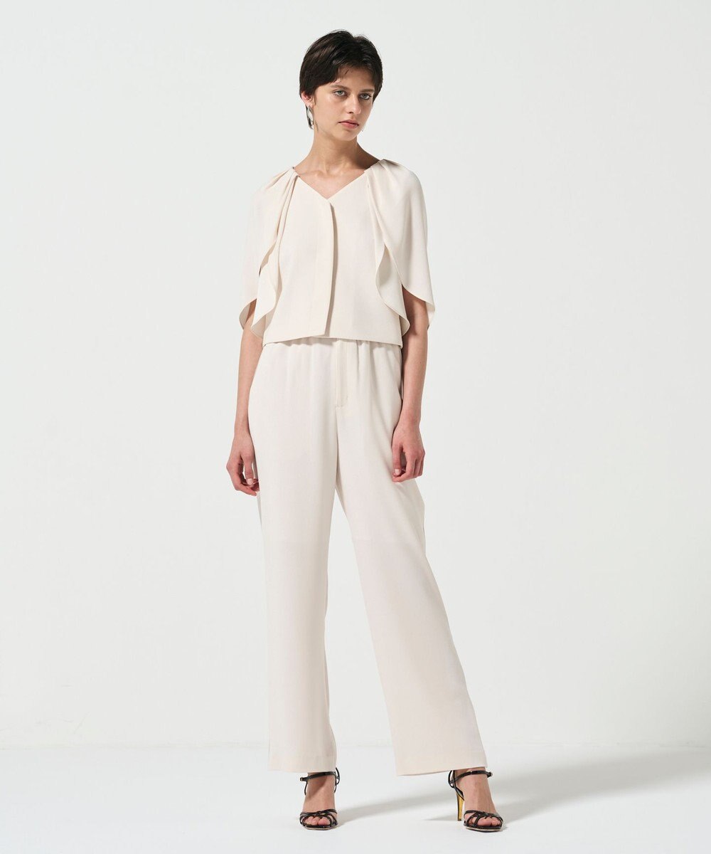 GRACE CONTINENTAL ケープスリーブトップ 