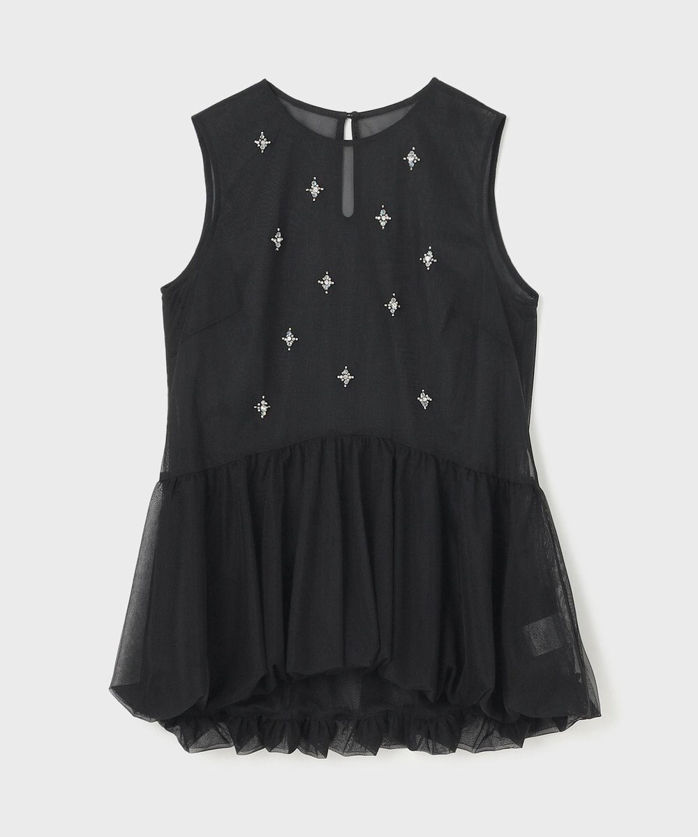 GRACE CONTINENTAL バルーンチュールトップ