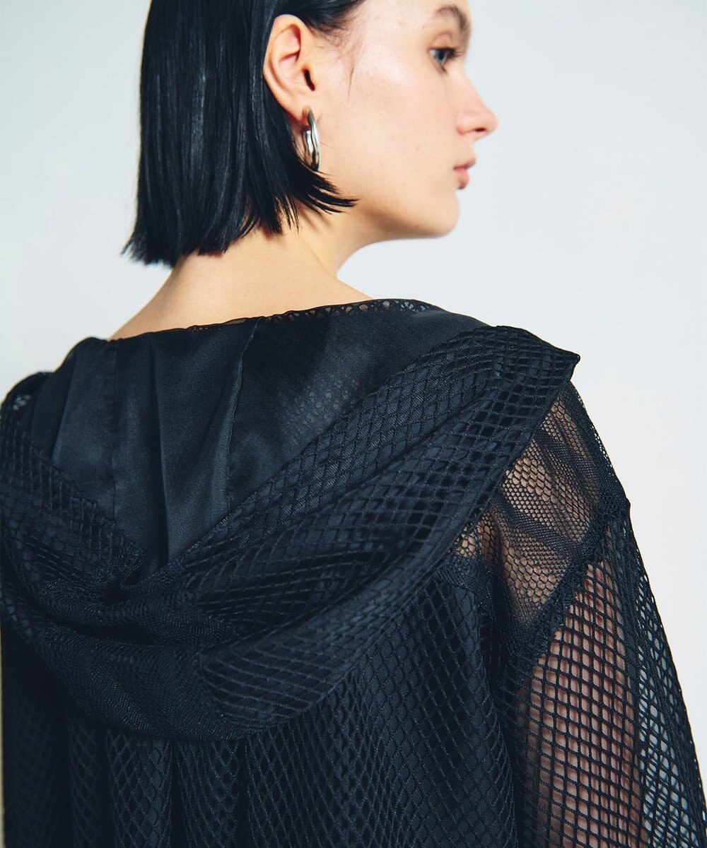 GRACE CONTINENTAL メッシュコンビフーディー 