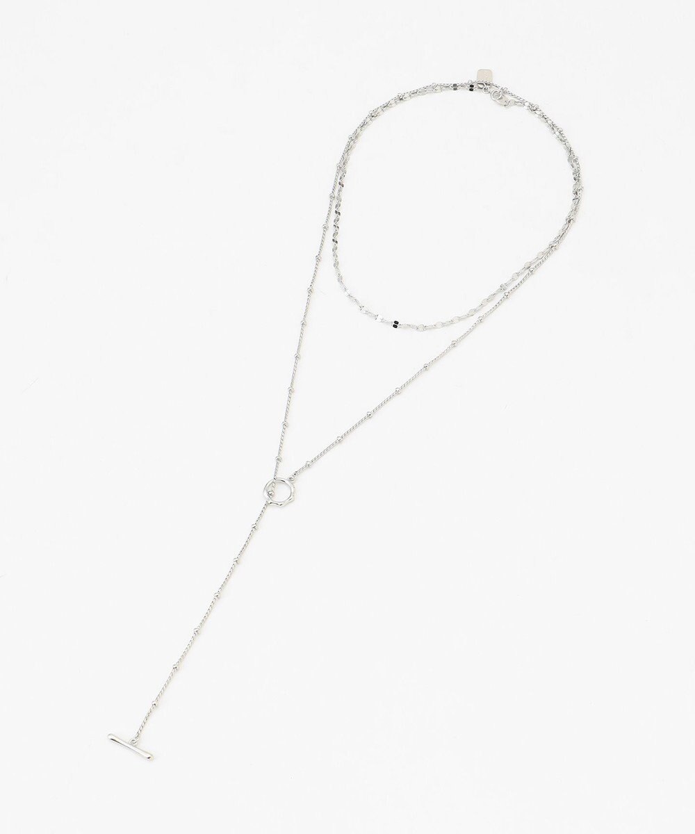 GRACE CONTINENTAL レイヤードデザインネックレス 