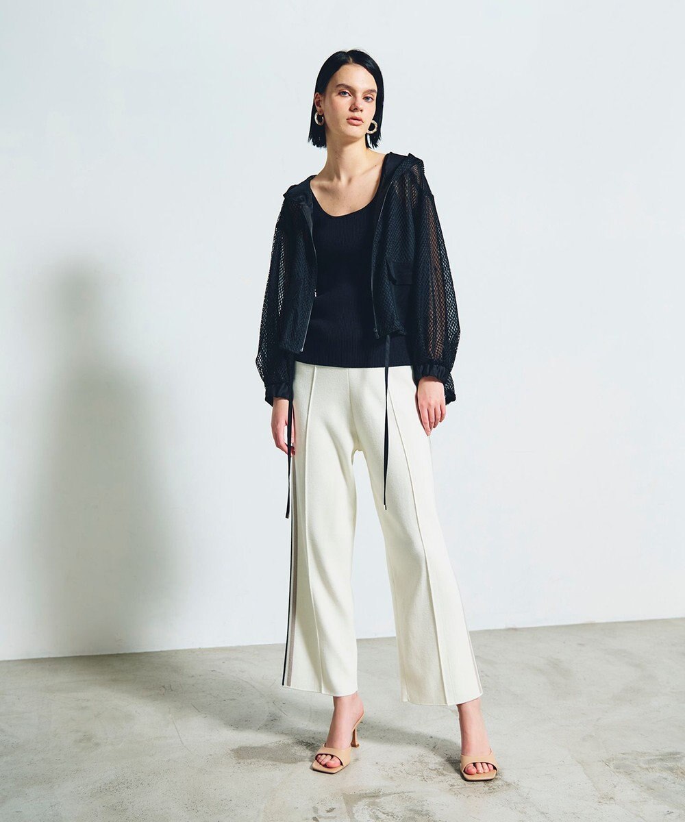 GRACE CONTINENTAL メッシュコンビフーディー