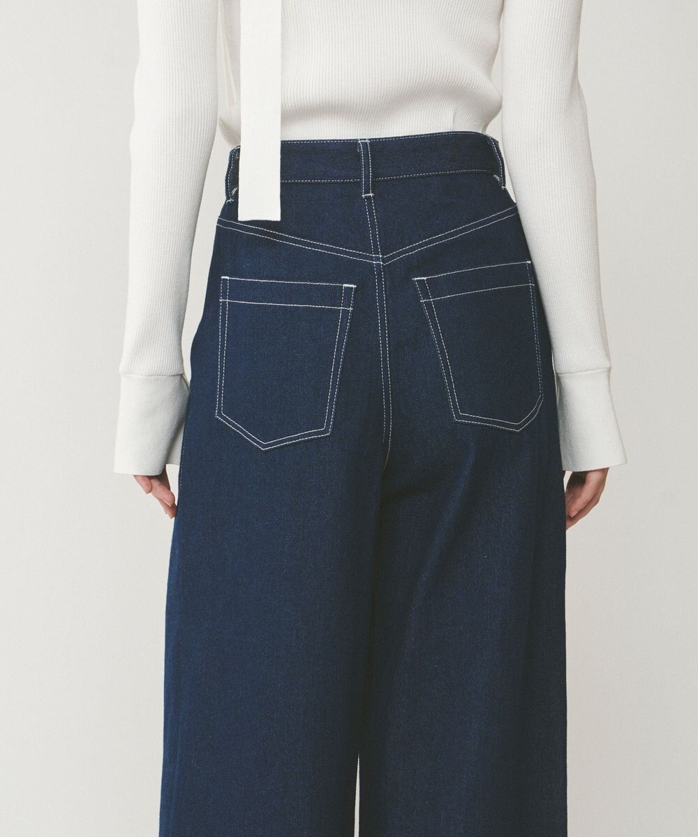 GRACE CONTINENTAL ロールアップワイドパンツ 