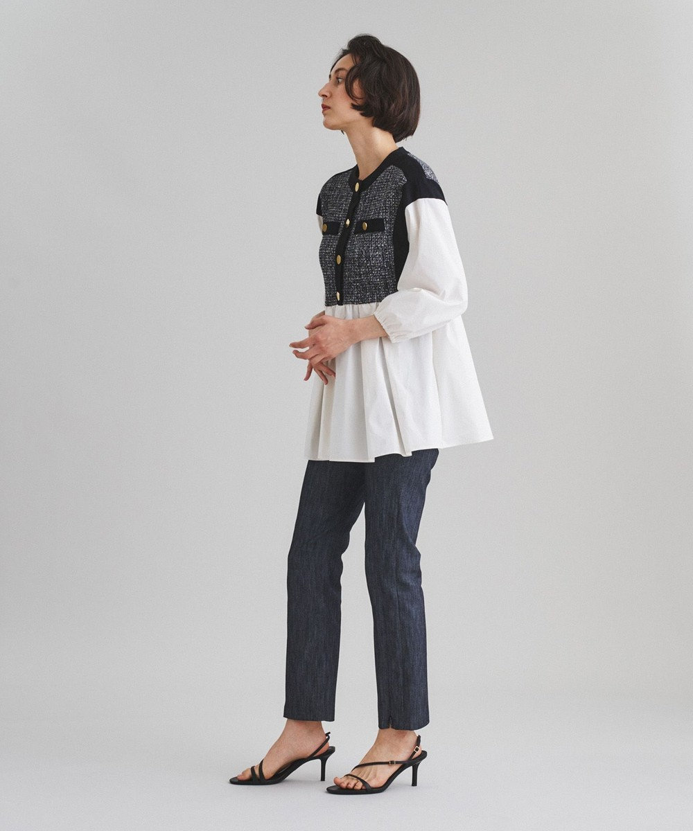 サイド切替スキニーパンツ Grace Continental Grace Continental グレースコンチネンタル 通販 サイド切替スキニーパンツ Grace Continental Grace Continental グレースコンチネンタル 通販