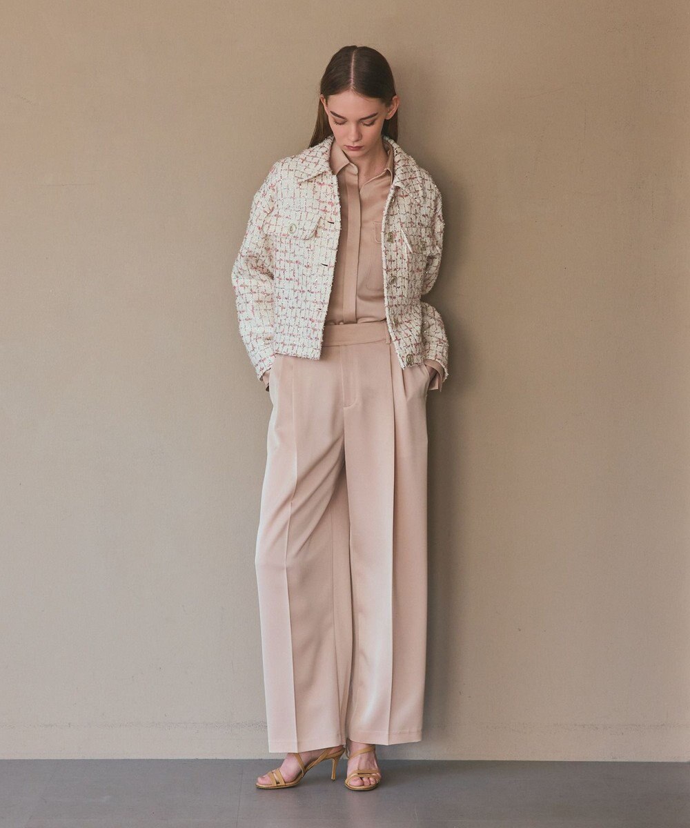 GRACE CONTINENTAL トリアセカルゼパンツ 