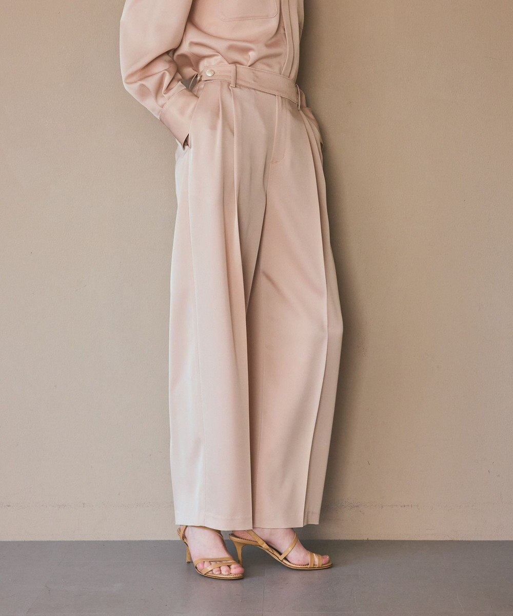 GRACE CONTINENTAL トリアセカルゼパンツ 