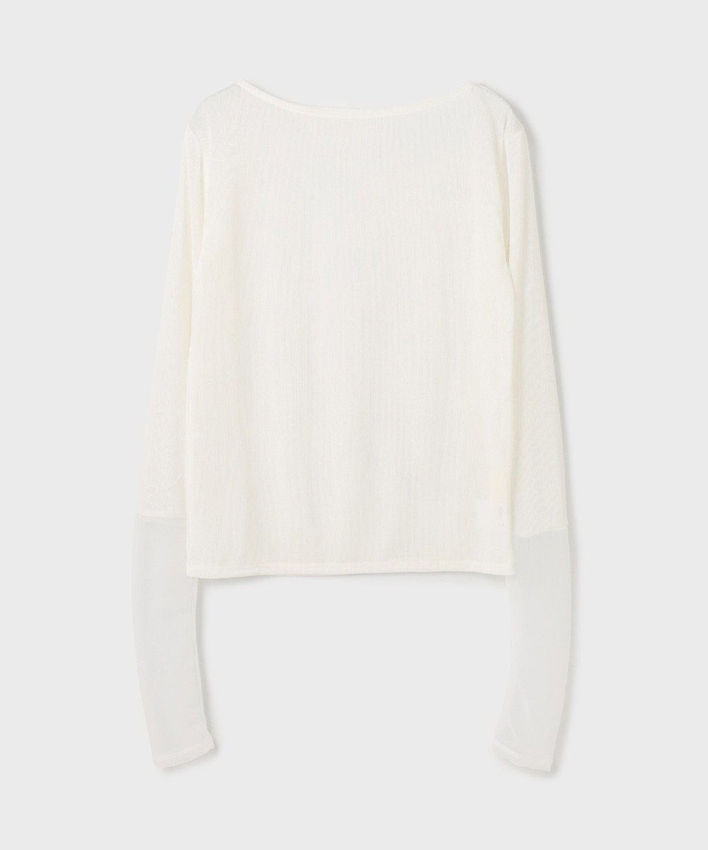 GRACE CONTINENTAL シアーアセテートカットトップ