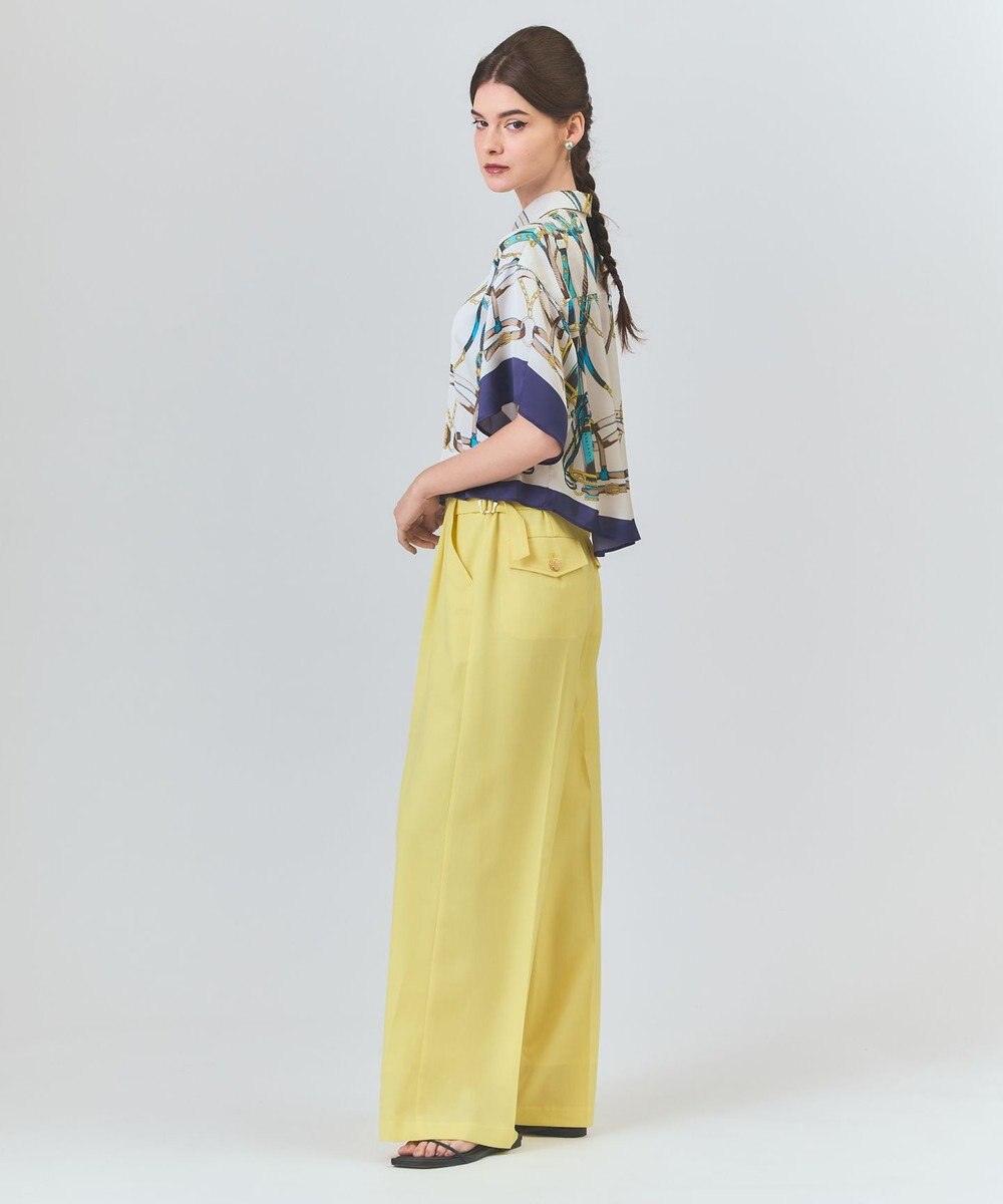 GRACE CONTINENTAL マリンワイドパンツ 