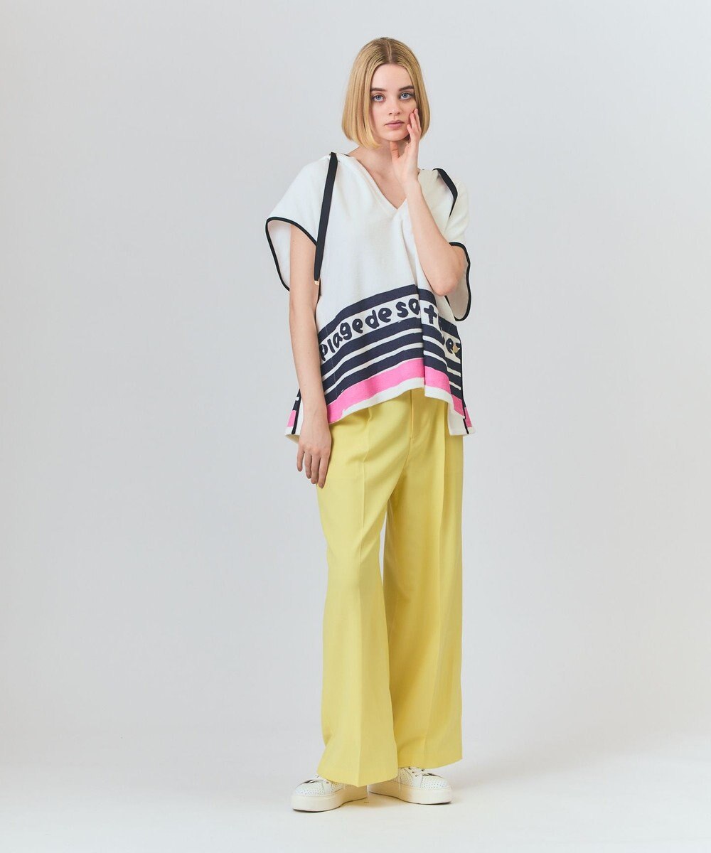 GRACE CONTINENTAL マリンワイドパンツ 