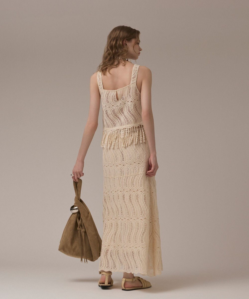 GRACE CONTINENTAL クロシェレーススカート