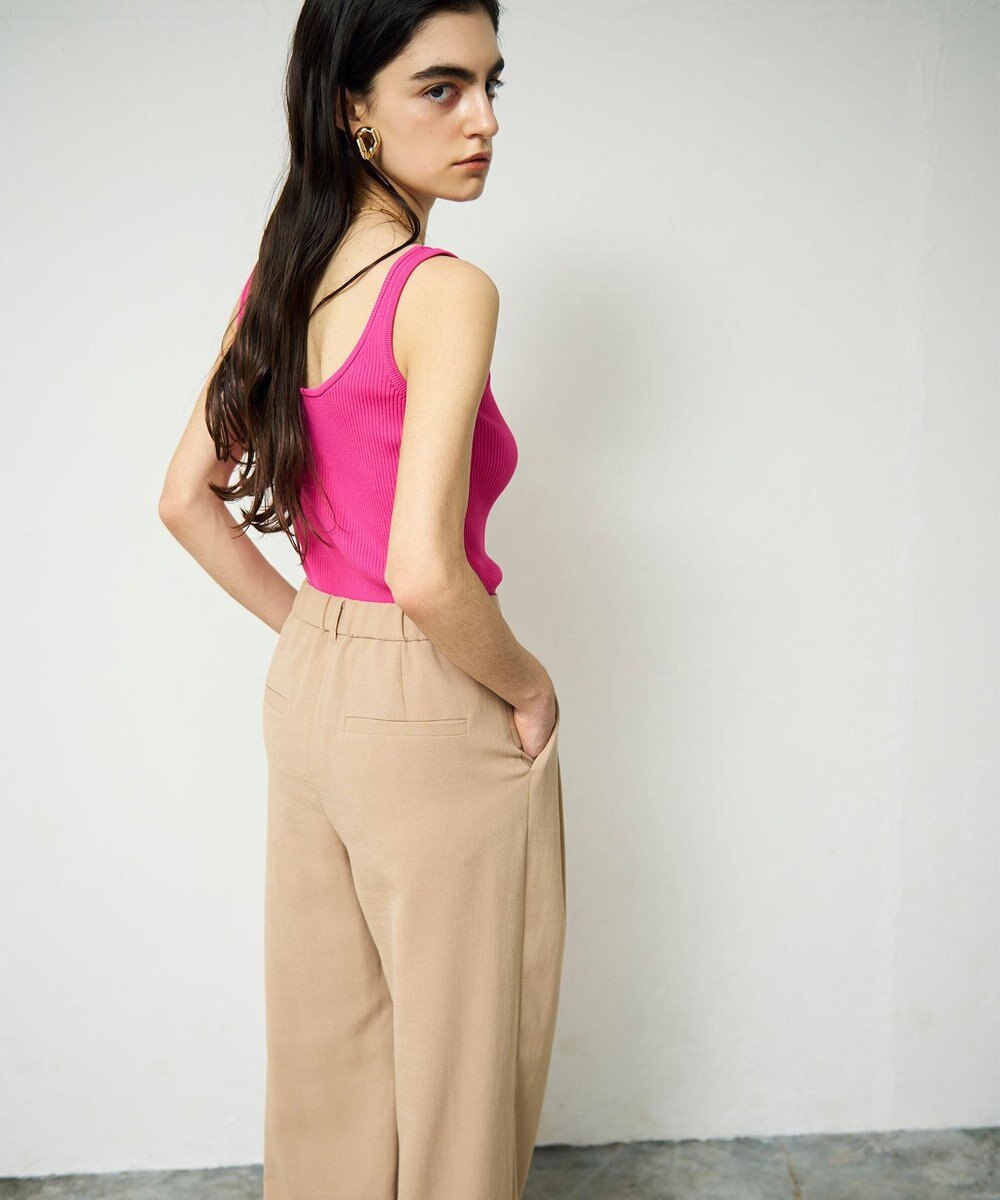 GRACE CONTINENTAL デコルテニットタンク 