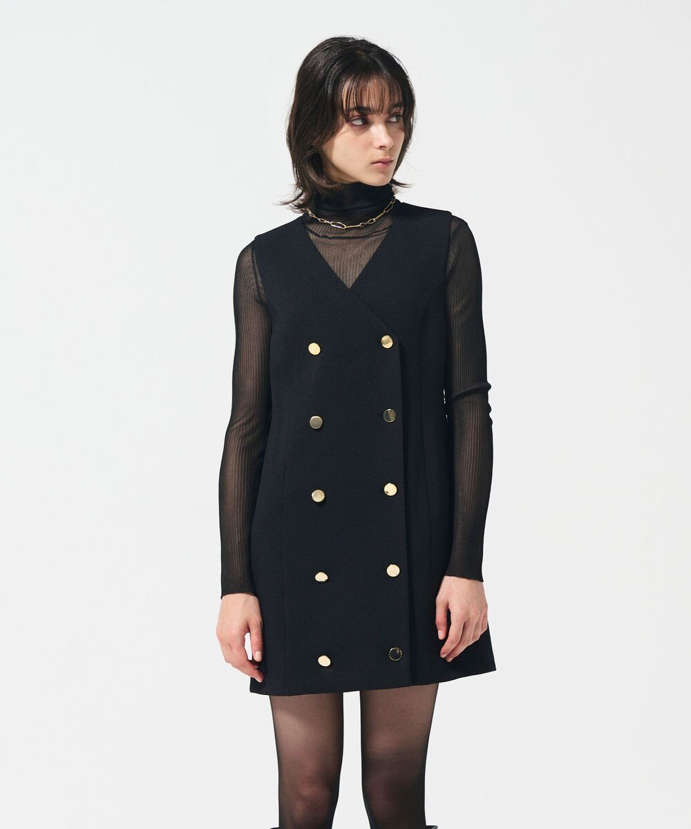 GRACE CONTINENTAL カルゼコンビジレワンピース 