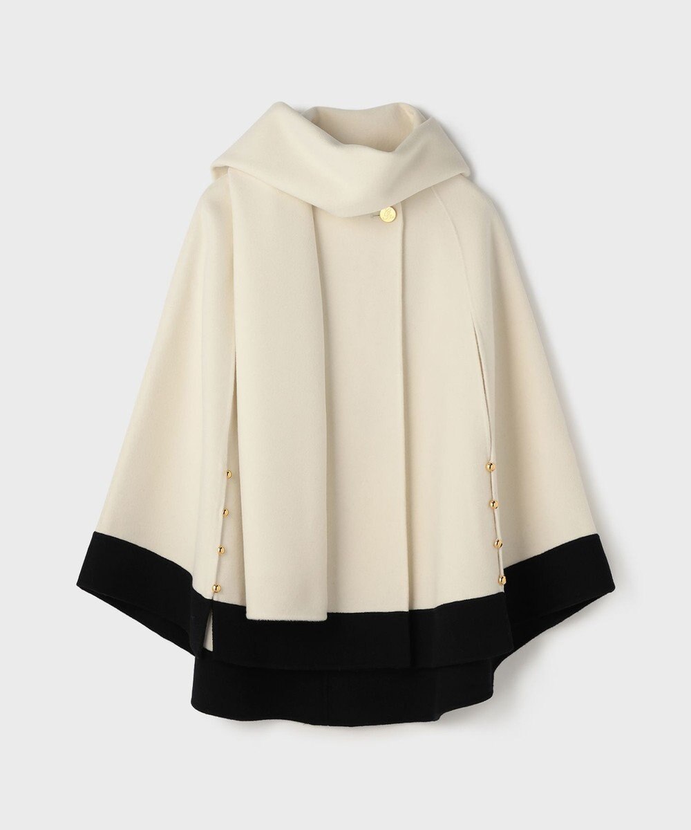 GRACE CONTINENTAL ストール付リバーケープ 