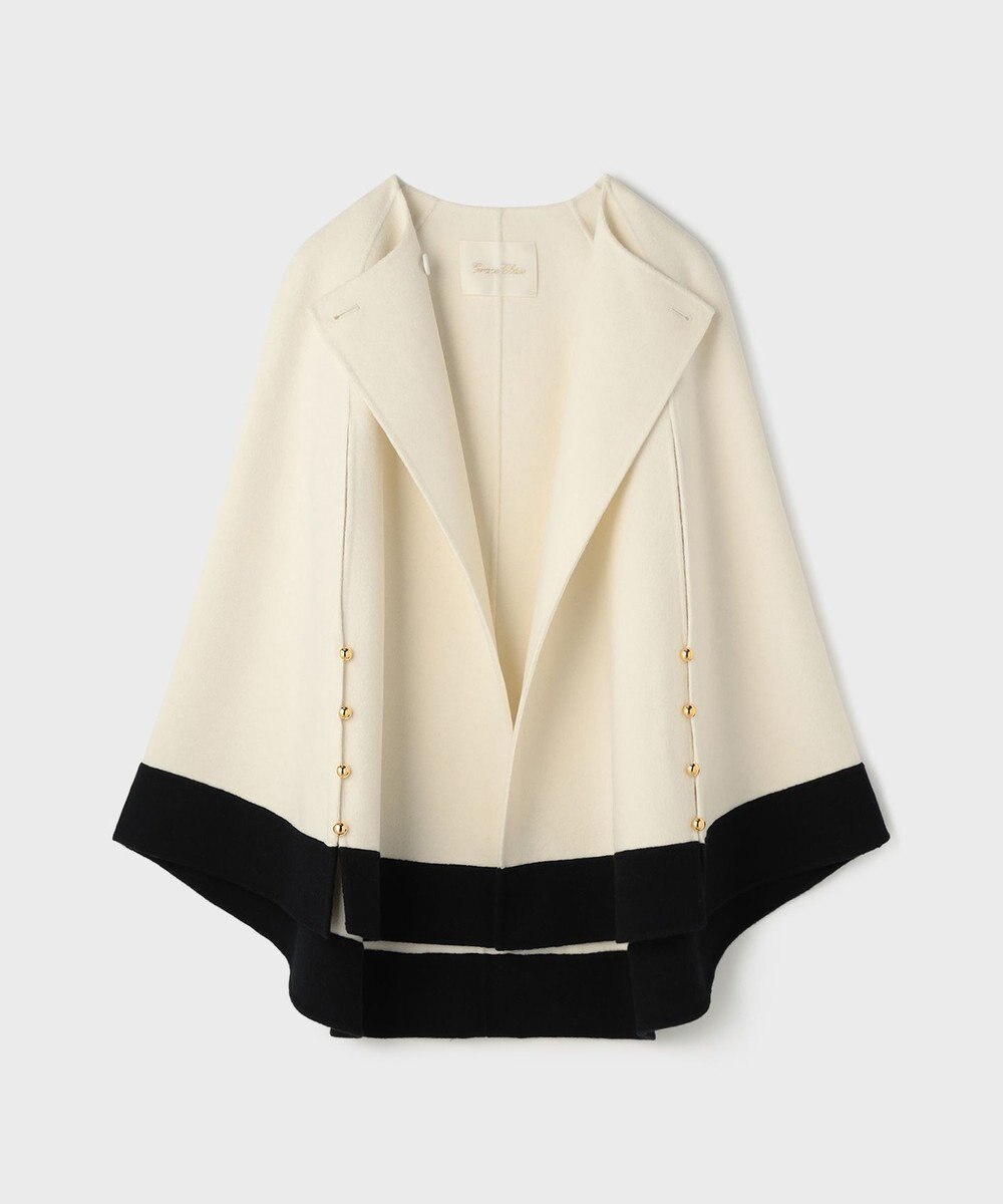 GRACE CONTINENTAL ストール付リバーケープ 