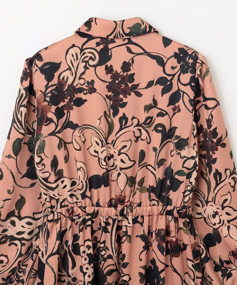 GRACE CONTINENTAL ローズオーナメントプリントワンピース 