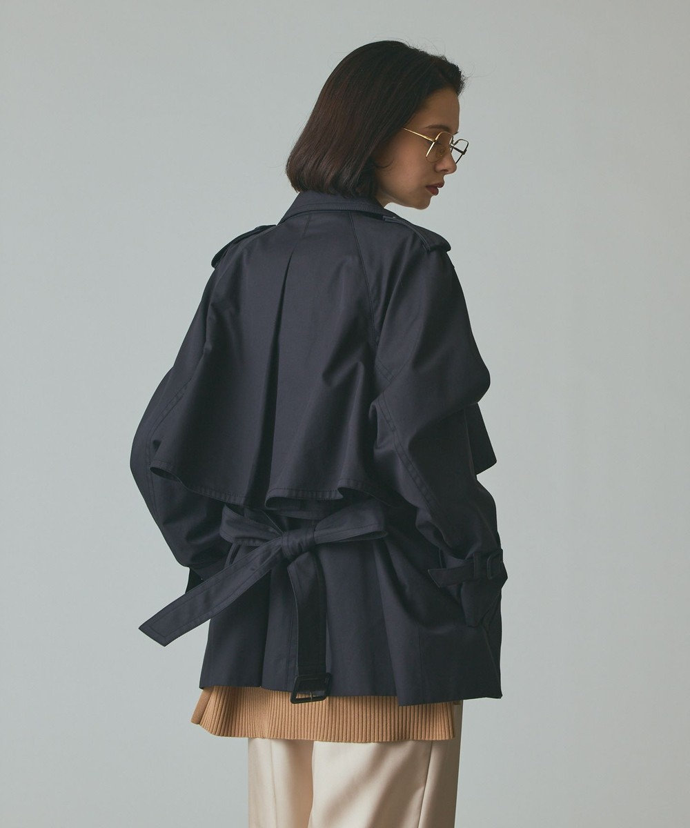 GRACE CONTINENTAL ケープショートトレンチコート