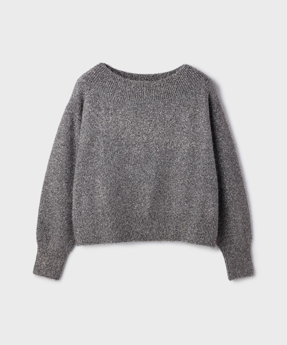 GRACE CONTINENTAL グリッターニットトップ 