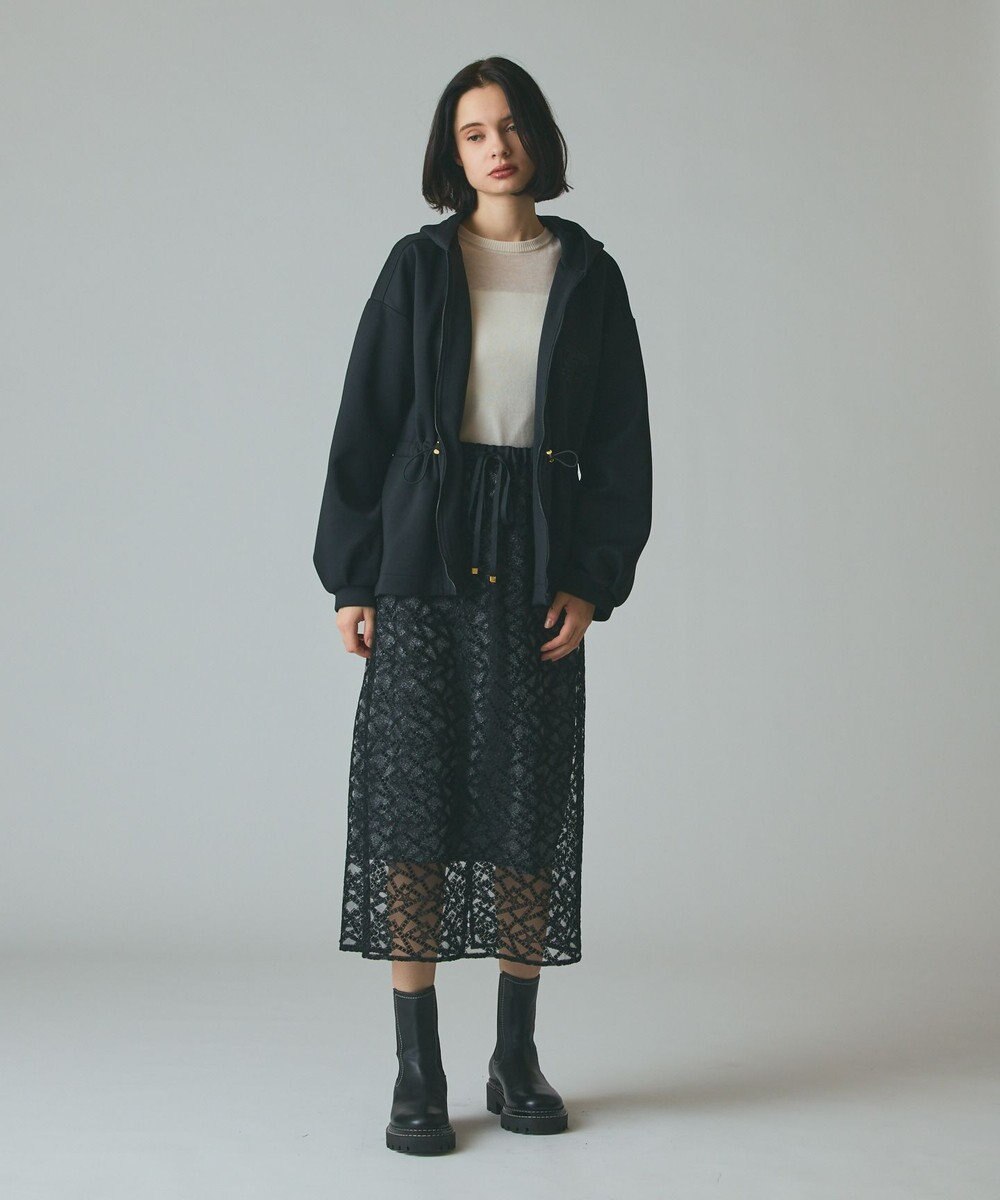 GRACE CONTINENTAL ロゴドロストフーディ 