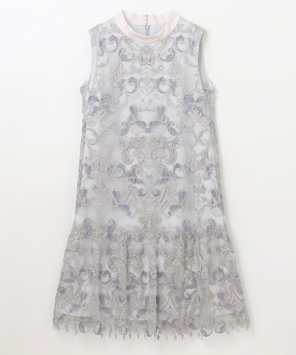 GRACE CONTINENTAL ラメオーナメントミニドレス