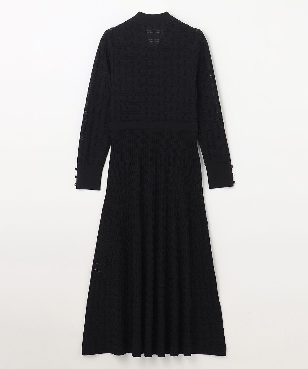 GRACE CONTINENTAL ウェーブニットワンピース