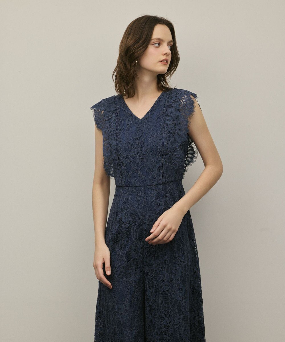 GRACE CONTINENTAL コードレースサロペット 