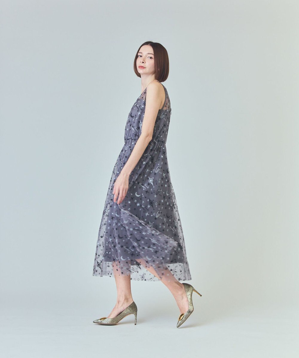 GRACE CONTINENTAL スペースembチュールドレス 