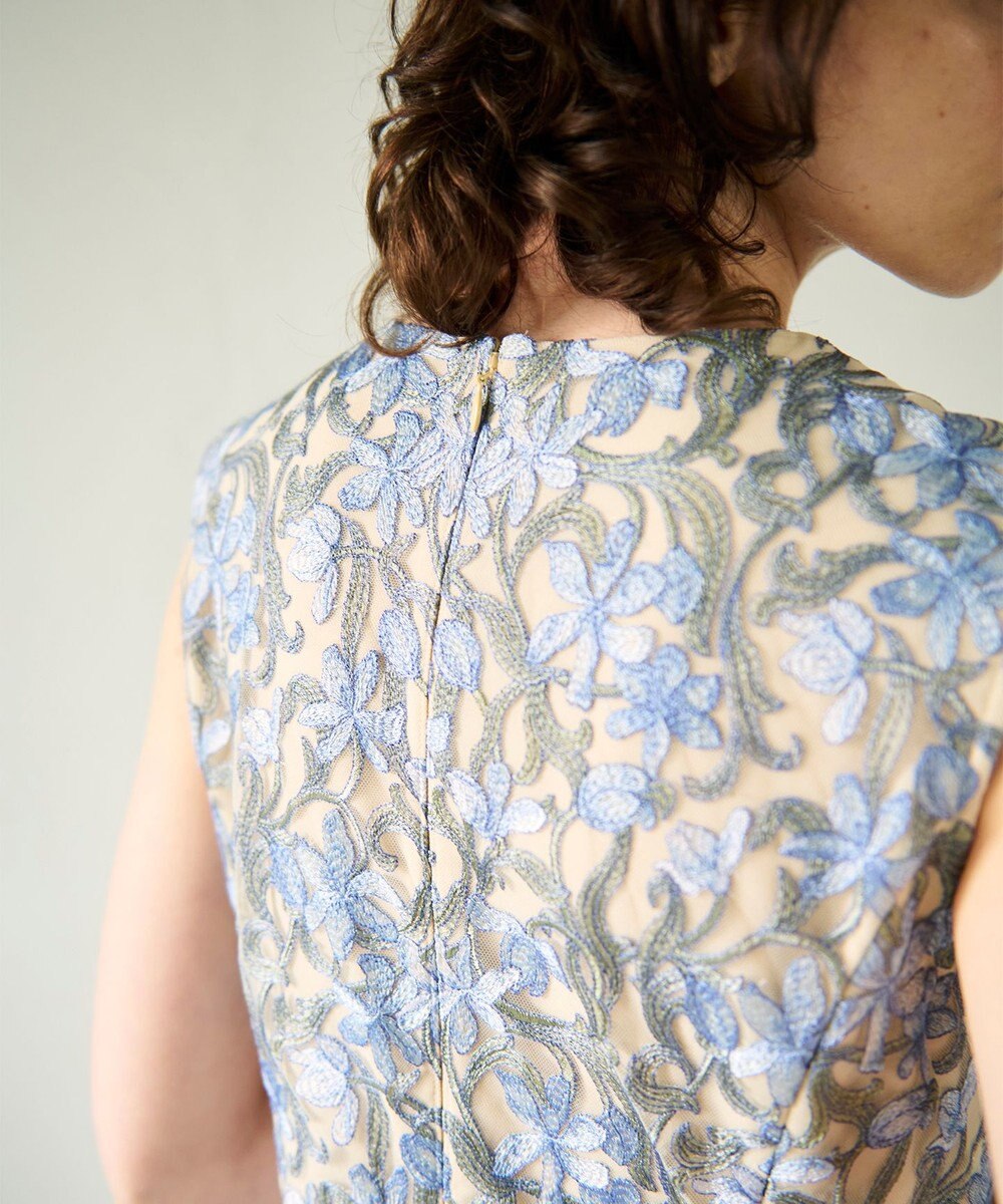 GRACE CONTINENTAL サラサオーナメントドレス