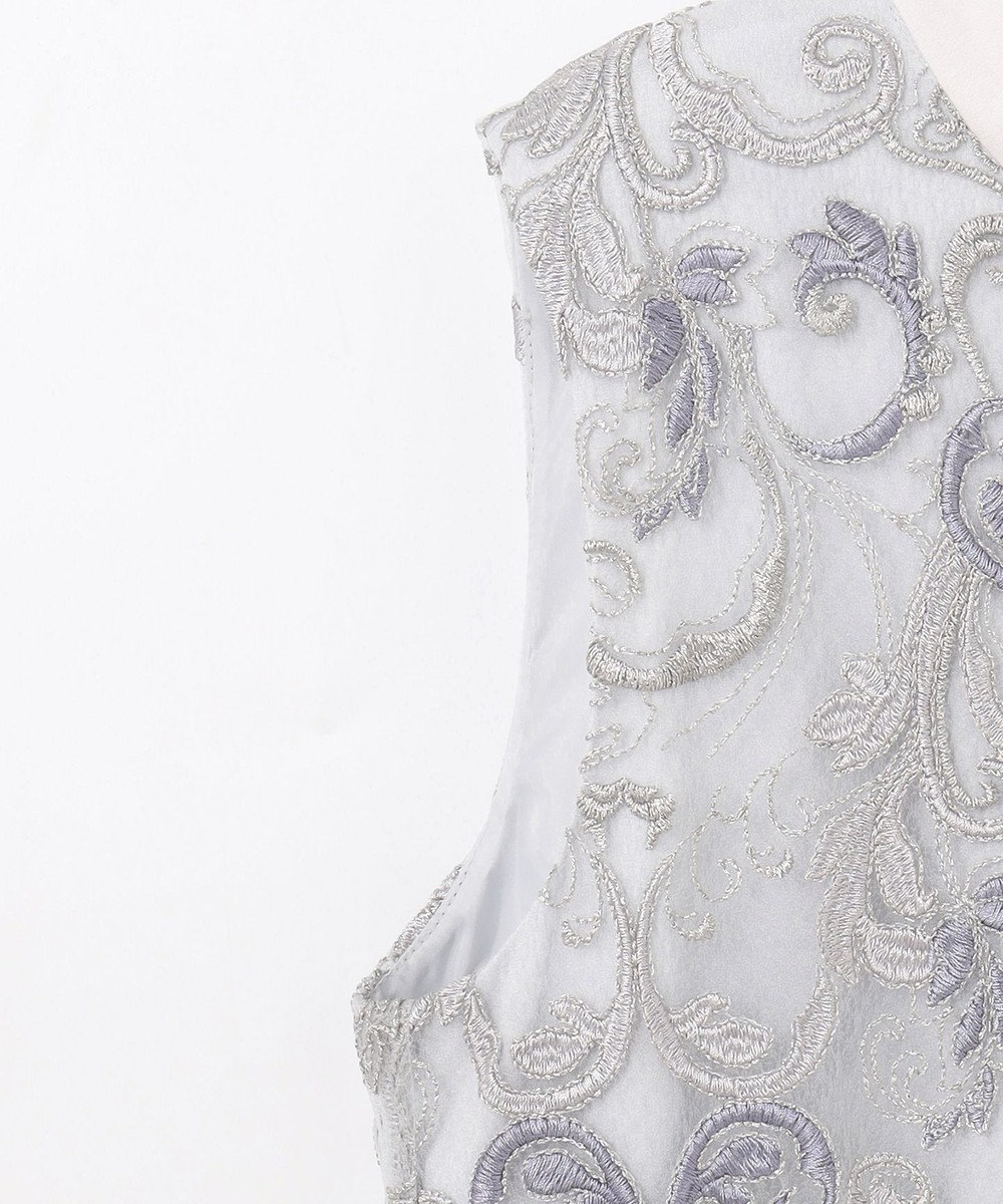 GRACE CONTINENTAL ラメオーナメントミニドレス