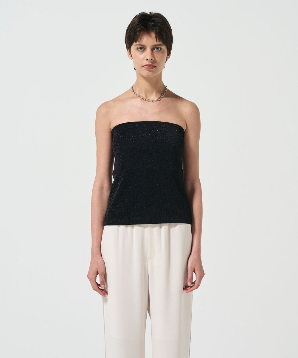 GRACE CONTINENTAL ラメベアトップ