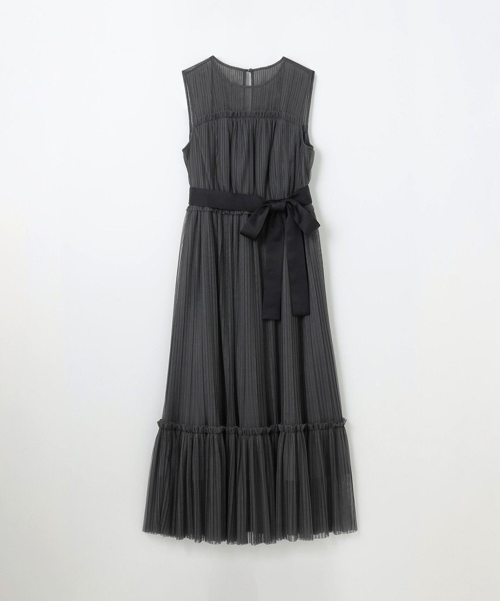 GRACE CONTINENTAL プリーツロングドレス 