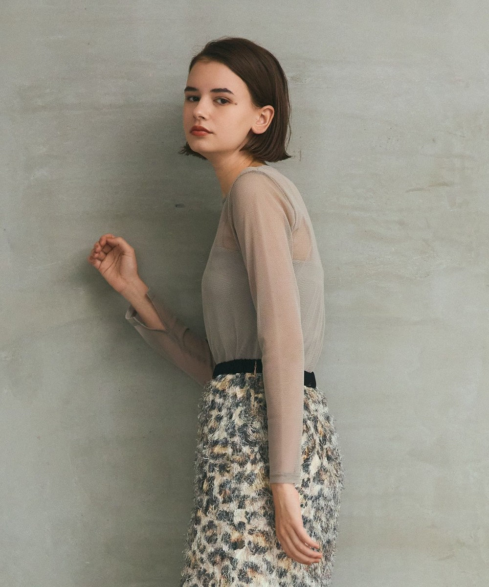 GRACE CONTINENTAL メッシュインナートップ 