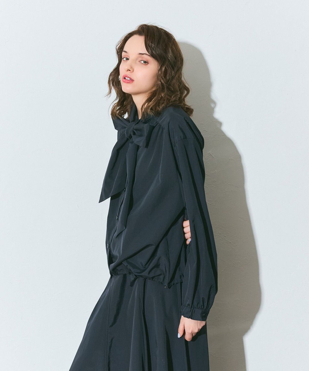 GRACE CONTINENTAL ボウタイシャツブルゾン 