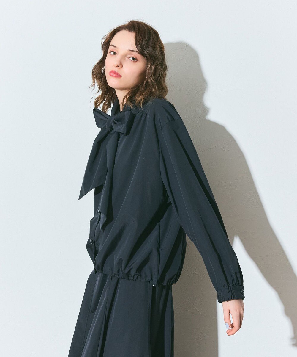 GRACE CONTINENTAL ボウタイシャツブルゾン 