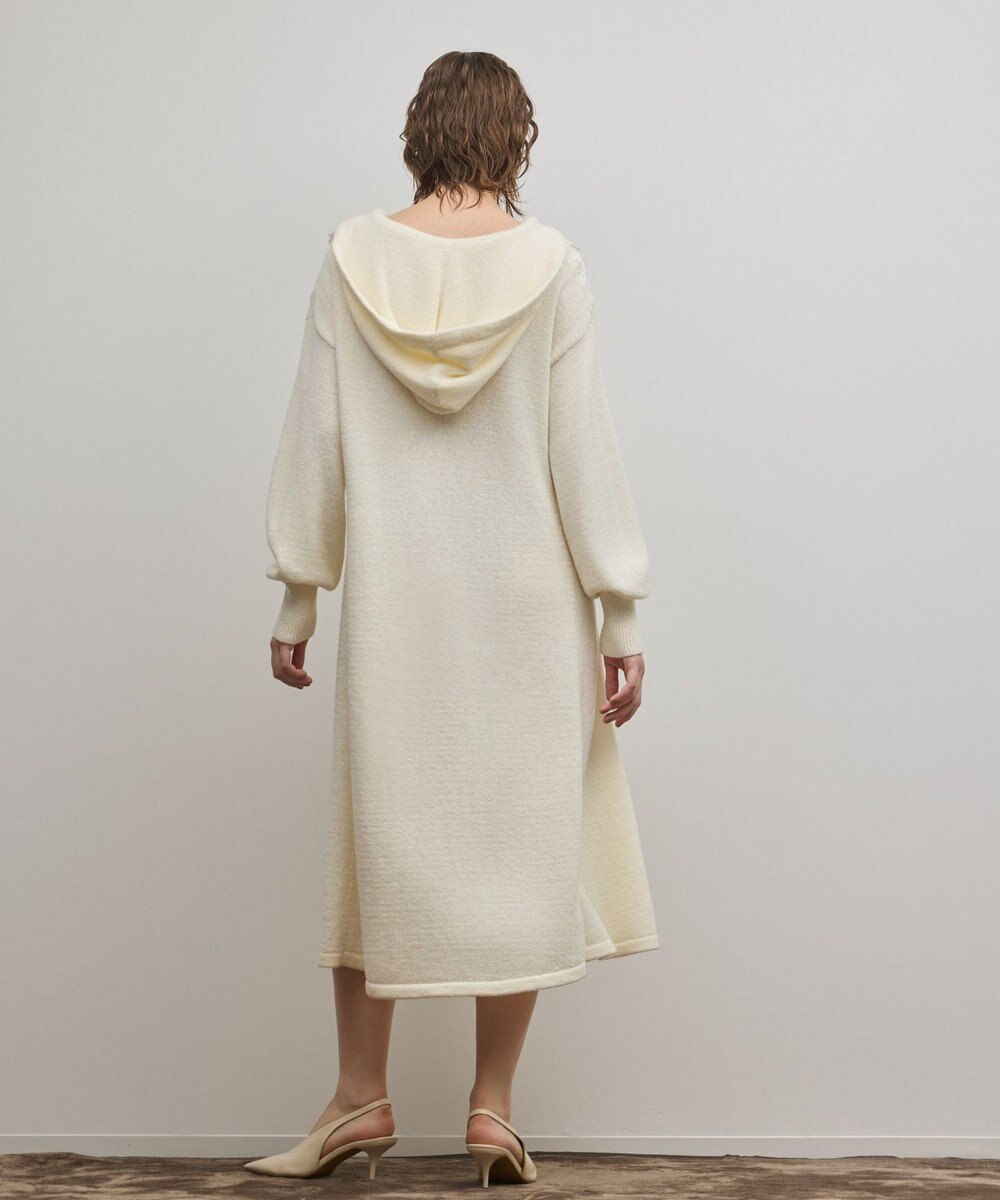 GRACE CONTINENTAL ケミカルレースニットワンピース 