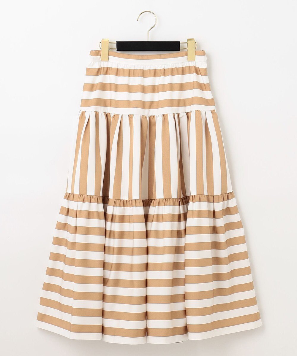 GRACE CONTINENTAL ボーダーコンビスカート