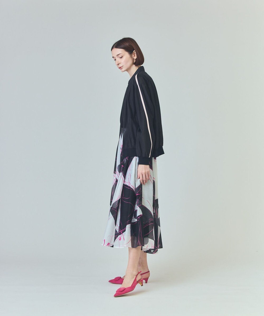 GRACE CONTINENTAL シアーラインブルゾン