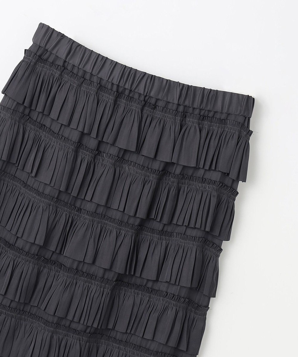 GRACE CONTINENTAL フリルタイトスカート 