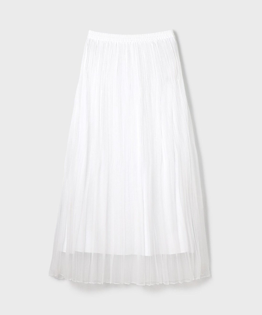 GRACE CONTINENTAL オーガンスパンコールスカート 