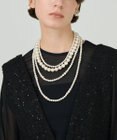 GRACE CONTINENTAL ミックスパールボリュームネックレス